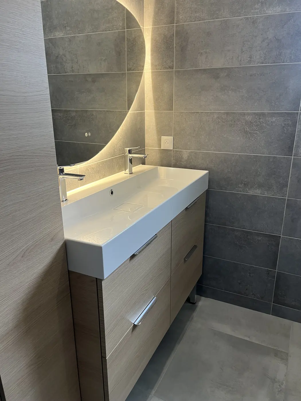 Salle de bain rénovée